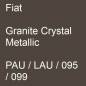 Preview: Fiat, Granite Crystal Metallic, PAU / LAU / 095 / 099.